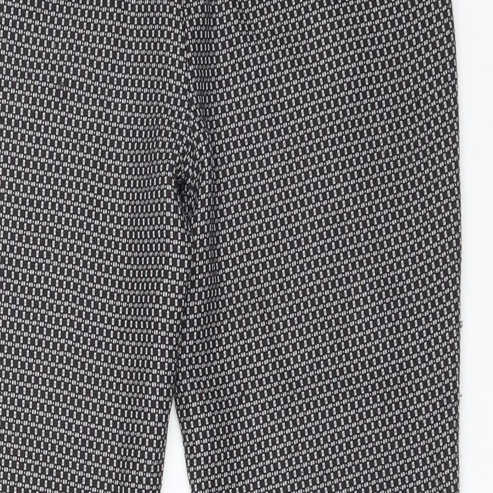Womens UK Size 10 Dorothy Perkins Regular Fit Dress Pants Multicoloured Trousers