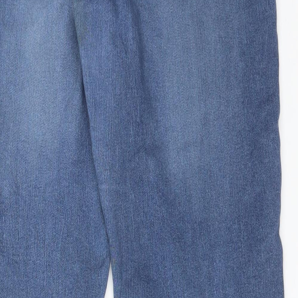 DENIM CO Womens Blue Cotton Skinny Jeans Size 12 L29 in Regular