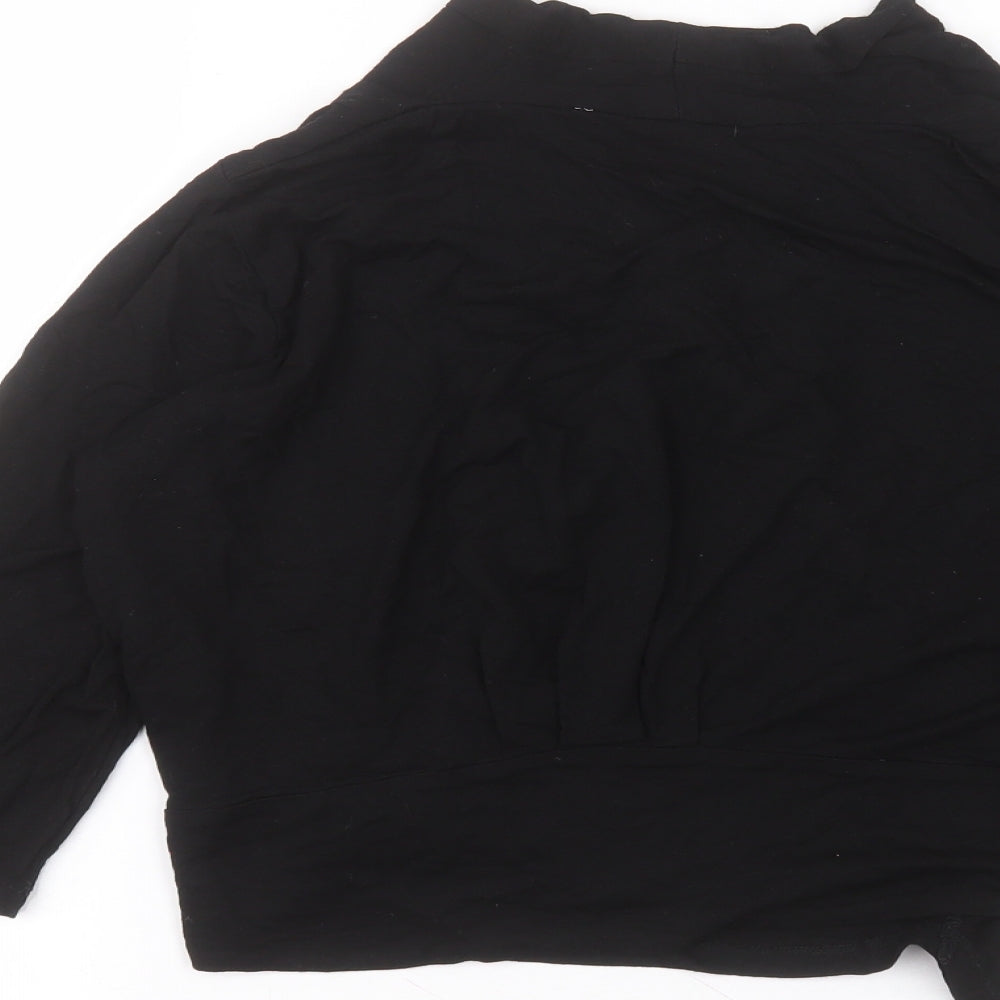 Womens UK Size 16 Debinhams Black Cardigan Jumper