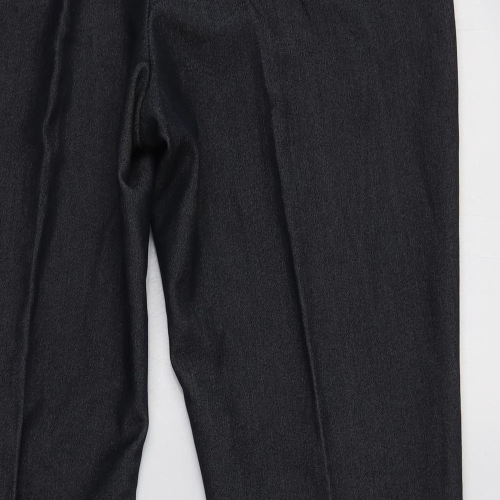 F&F Womens Blue Polyester Dress Pants Trousers Size 10 L29 in Regular