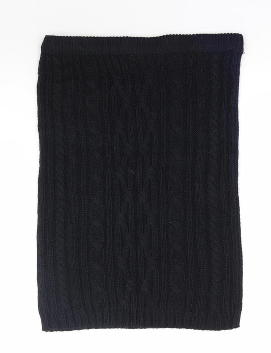Peacocks Womens Black  Acrylic Straight & Pencil Skirt Size M