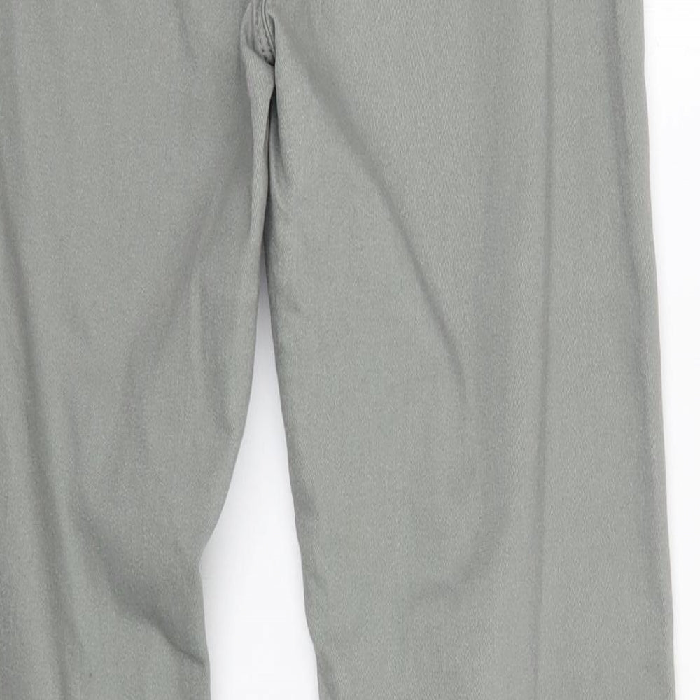 Brand and care label for Primark women’s green cotton jegging jeans, size UK 10, 29-inch leg regular