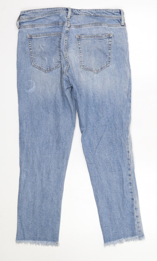 Gap Womens Blue Cotton Skinny Jeans Size 29 in L25 in Regular
