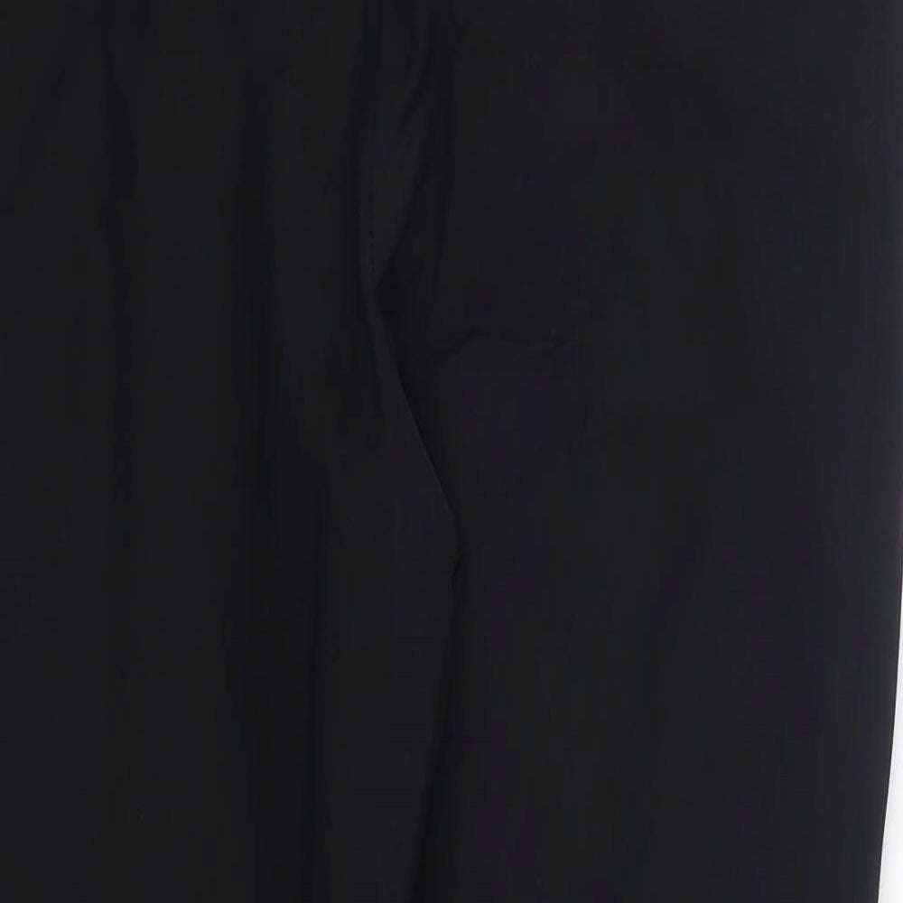 Womens UK Size 10 H&M Regular Fit Cropped Black Jeans