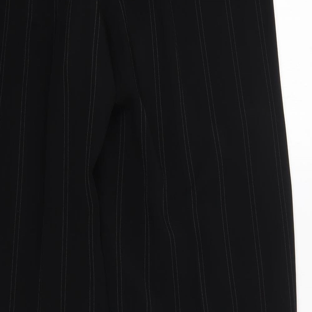 Gerry Weber Womens Black Polyester Dress Pants Trousers Size 18 L33 in Regular