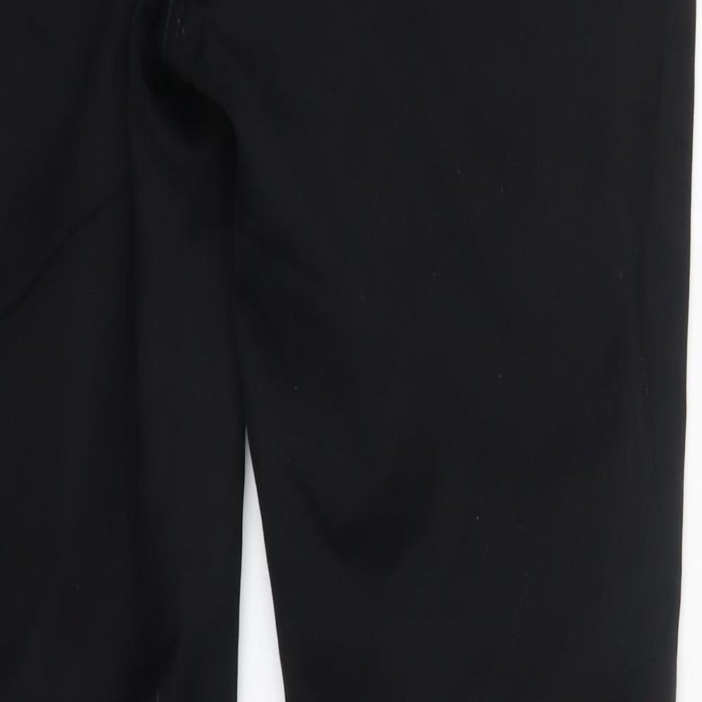 TU Womens Black Cotton Skinny Jeans Size 12 L29 in Regular