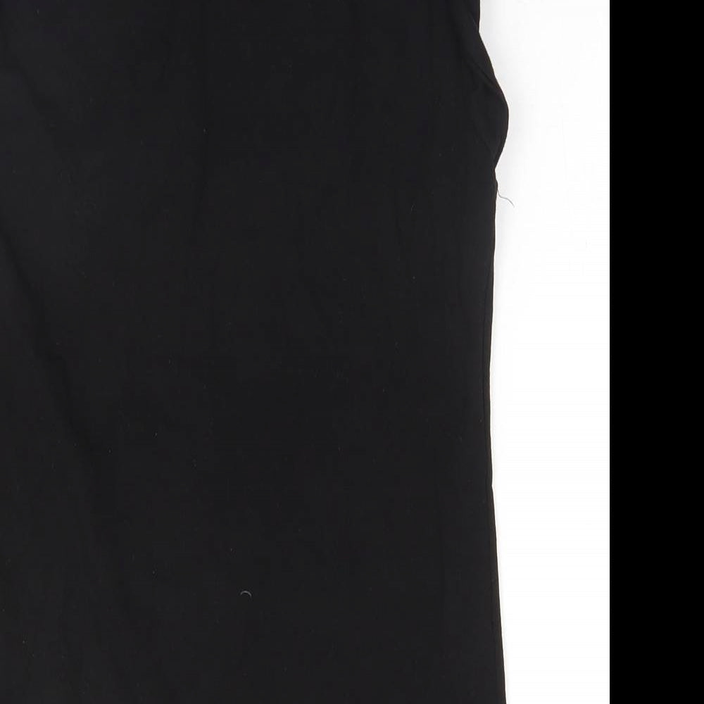 Womens UK Size 8 ASOS Black Basic Tank