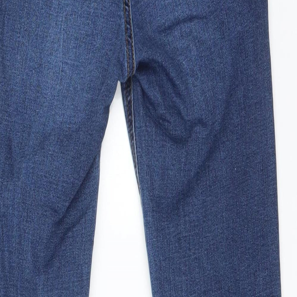 DENIM CO Womens Blue Cotton Skinny Jeans Size 6 L27 in Regular