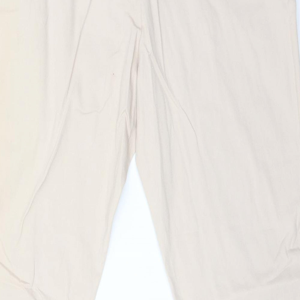 Womens UK Size 14 INTUITION Regular Fit Dress Pants Pink Trousers