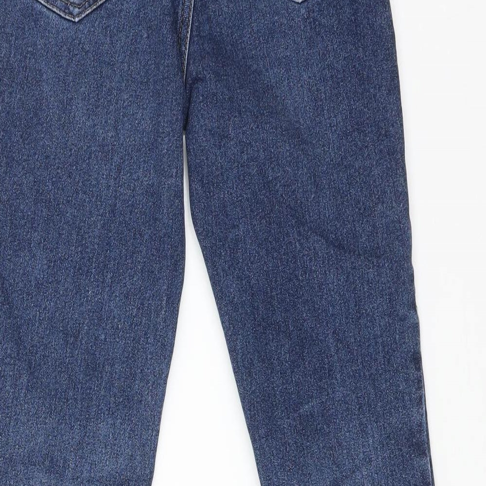 NEXT Womens Blue Cotton Skinny Jeans Size 6 L28 in Regular