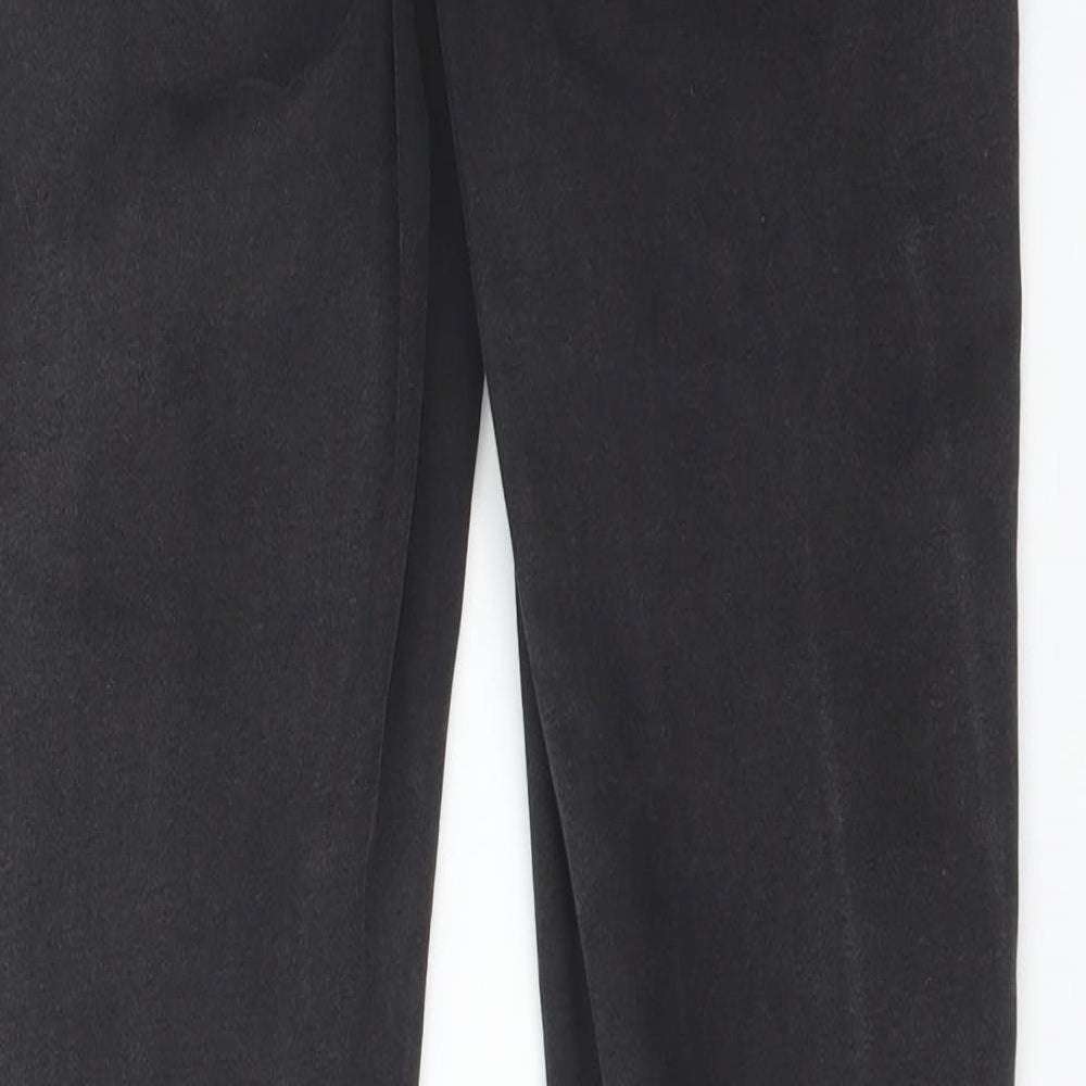 ASOS Womens Black Cotton Skinny Jeans Size 25 L32 in Regular