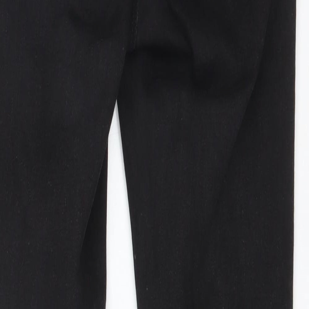DENIM CO Womens Black Cotton Skinny Jeans Size 10 L29 in Regular