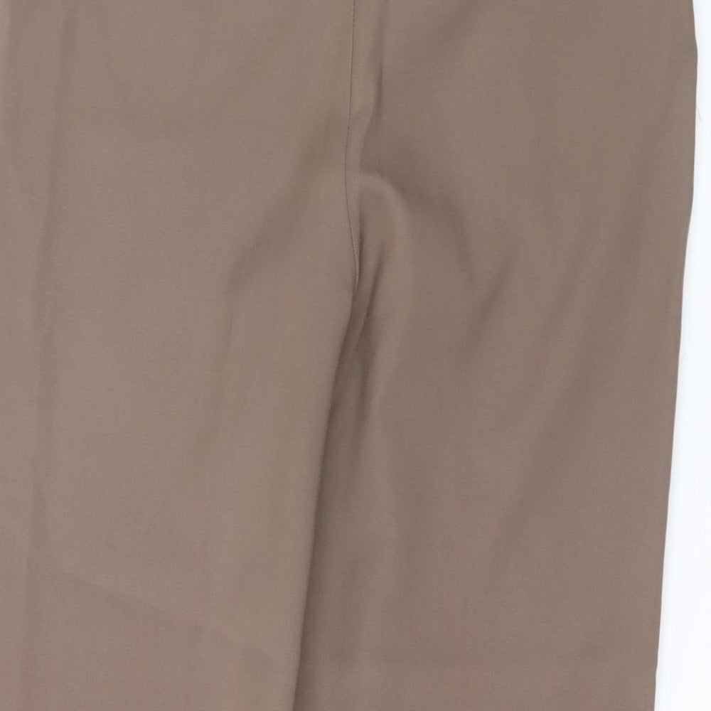 Womens UK Size 38 in Preworn Regular Fit Brown Trousers