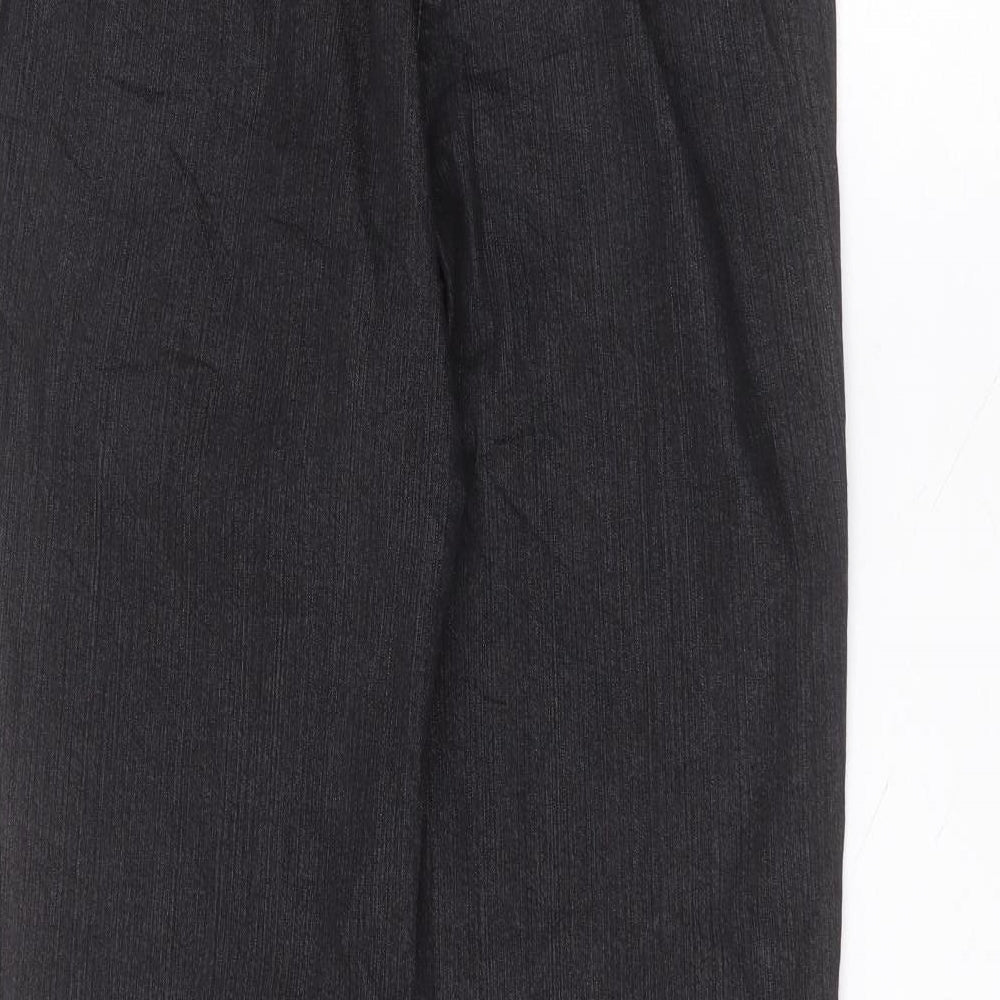 Zaerres Womens Black Cotton Straight Jeans Size 10 L30 in Regular
