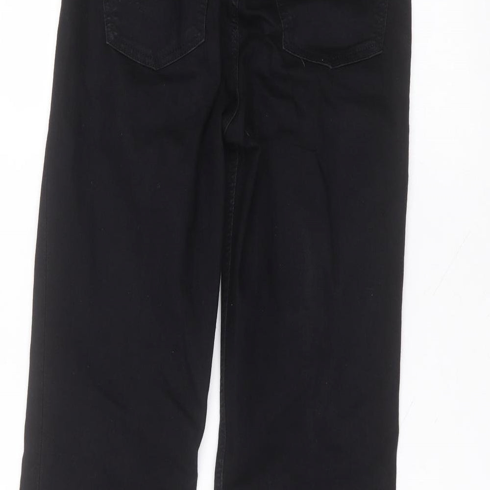 Womens UK Size 28 in H&M Regular Fit Skinny Black Jeans
