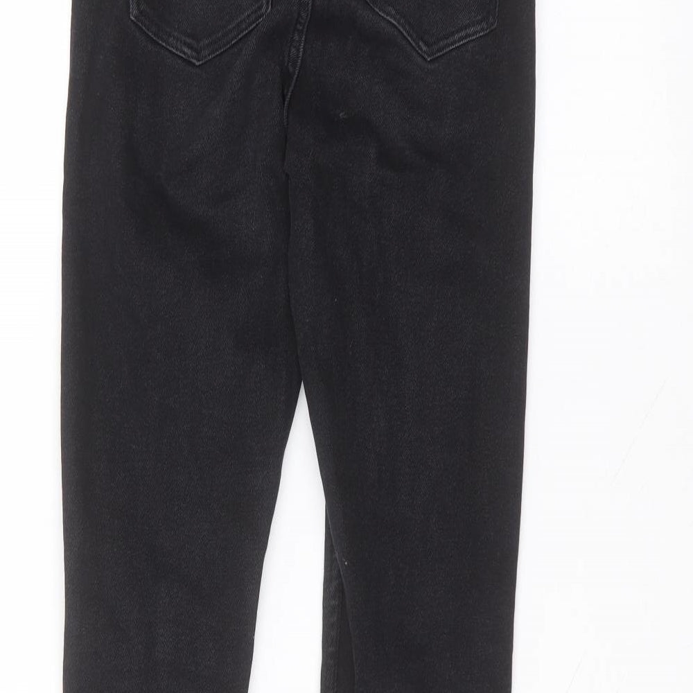 Denim & Co. Womens Black Cotton Skinny Jeans Size 6 L27 in Regular