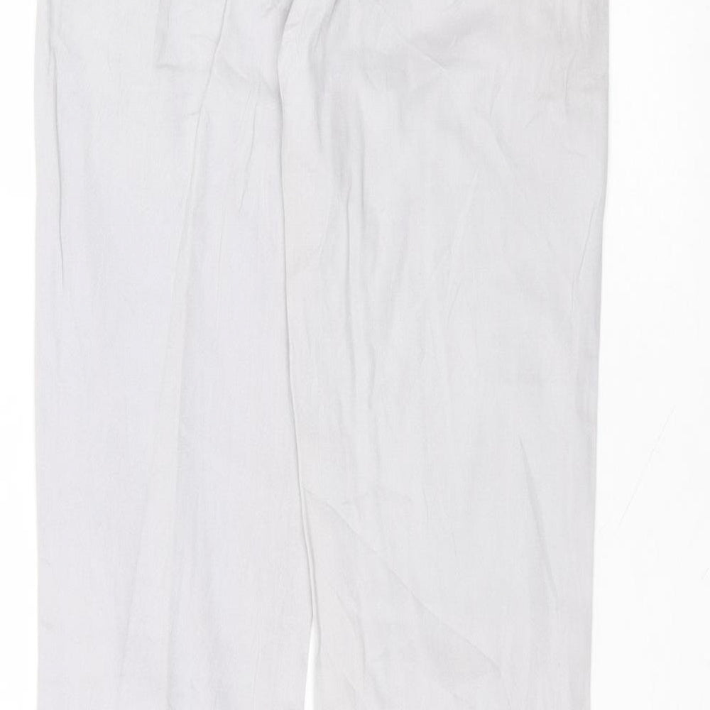 miss Womens Grey Cotton Skinny Jeans Size 12 L30 in Regular
