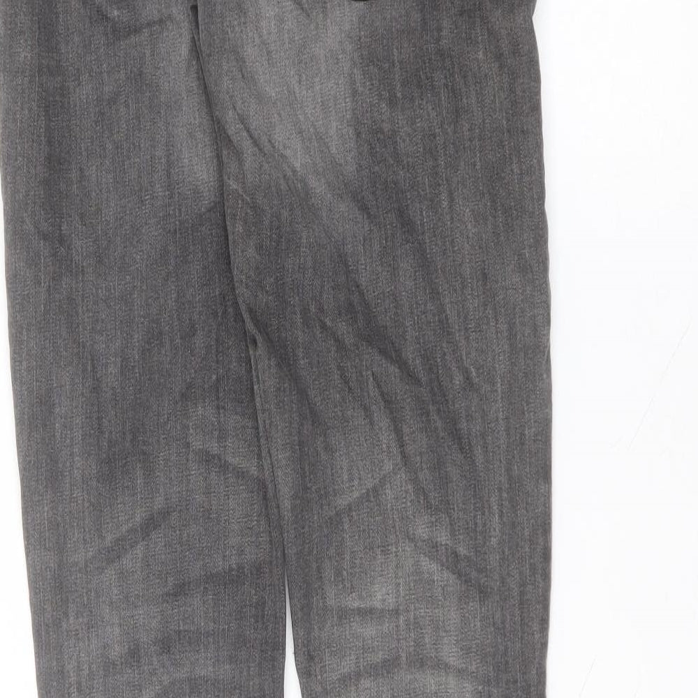 promoq Womens Black Cotton Skinny Jeans Size 6 L29 in Regular
