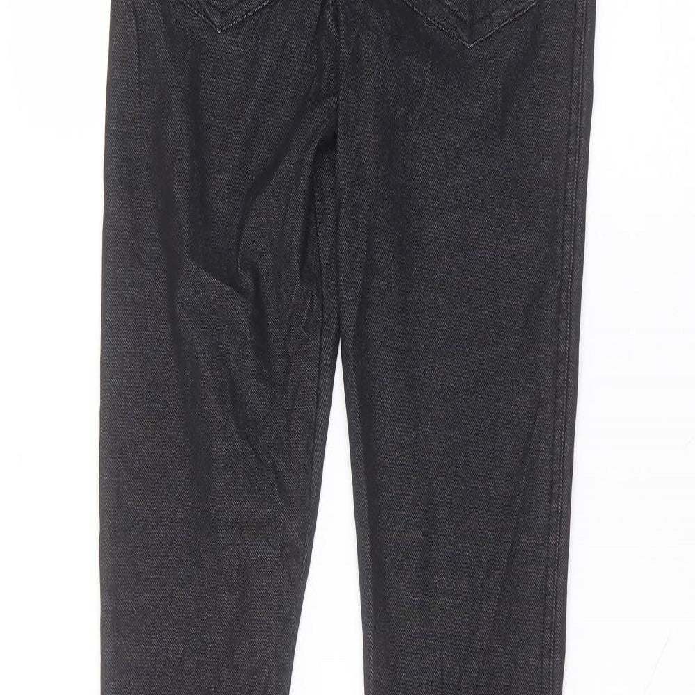 Select Womens Black Cotton Skinny Jeans Size 8 L30 in Regular