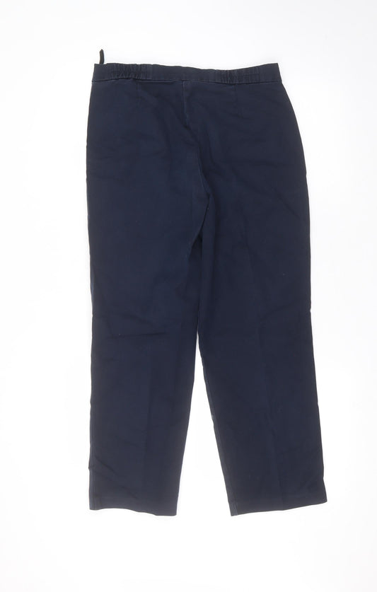 Womens UK Size 10 Marks and Spencer Regular Fit Straight Blue Jeans