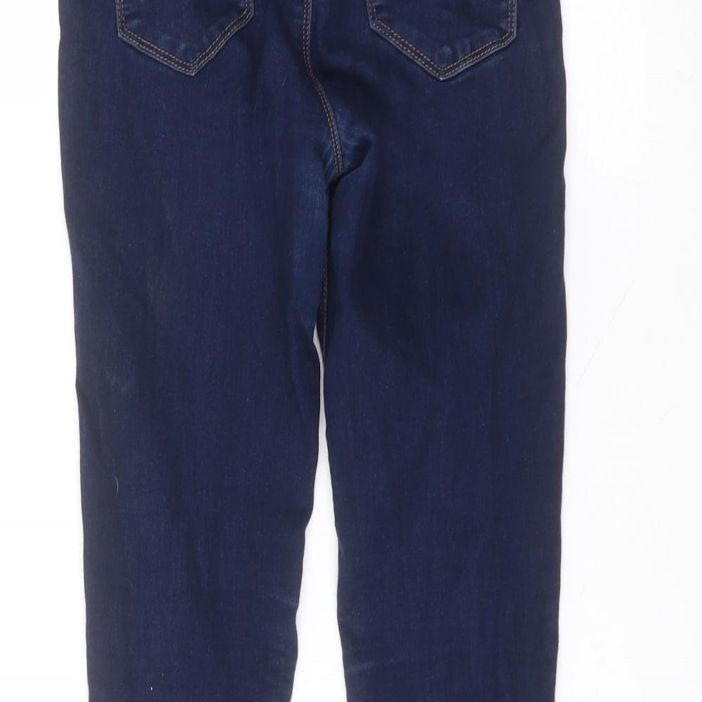 Womens UK Size 26 in Preworn Regular Fit Skinny Blue Jeans