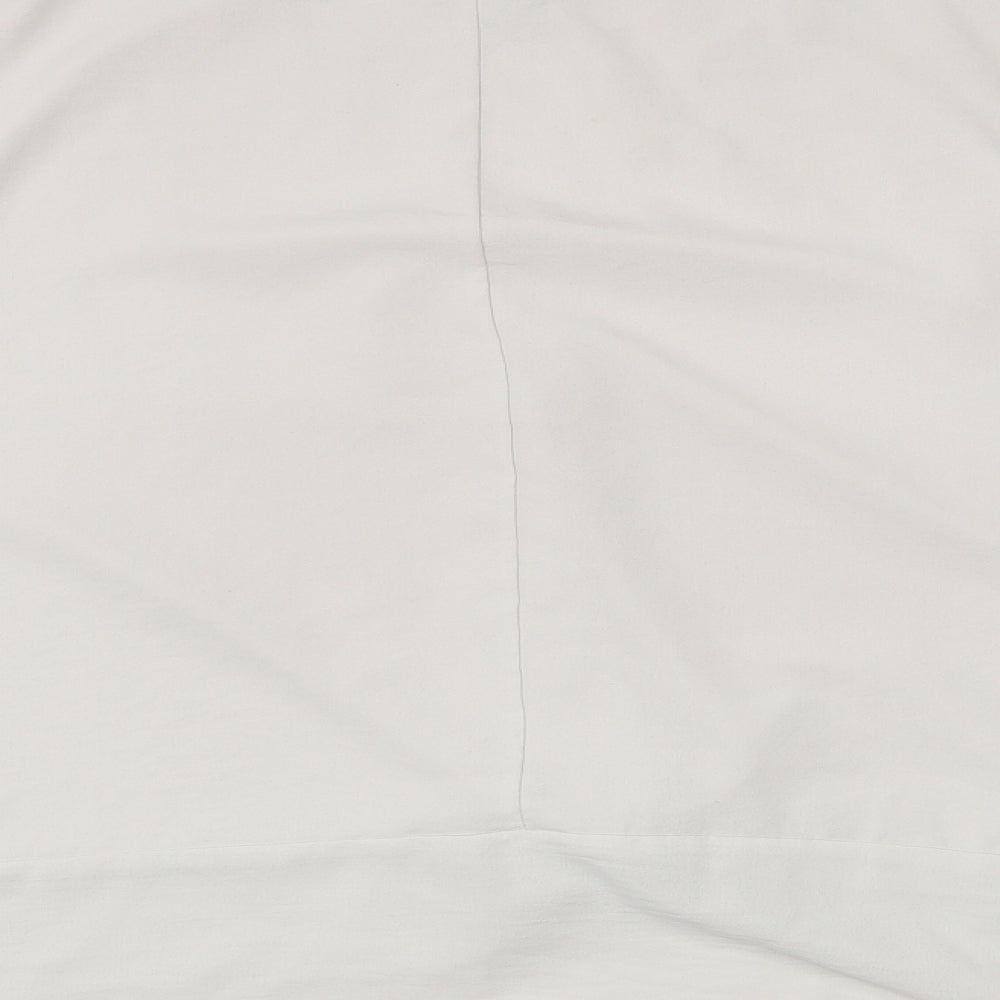 Primark Womens Beige Polyester Basic Blouse Size 14 Round Neck