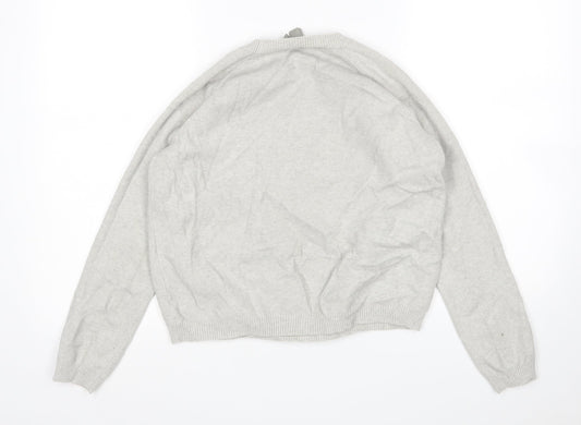 Womens UK Size 8 ASOS Grey Pullover Jumper