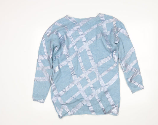 Womens UK Size 6 ASOS Blue Pullover Jumper