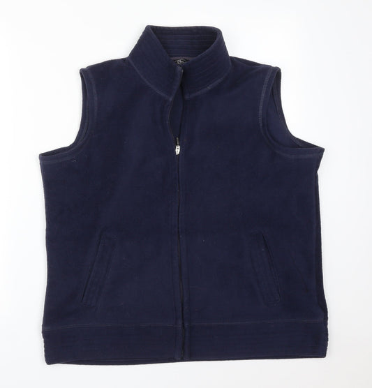 Womens UK Size M BM Blue Gilet
