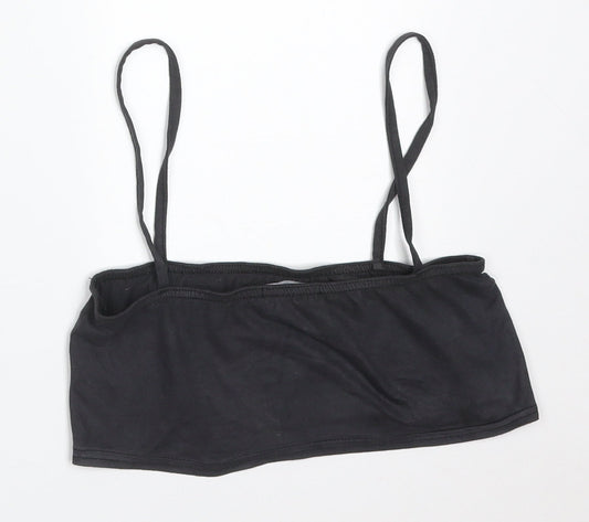 Womens UK Size 8 PRETTYLITTLETHING Grey Camisole T-Shirt