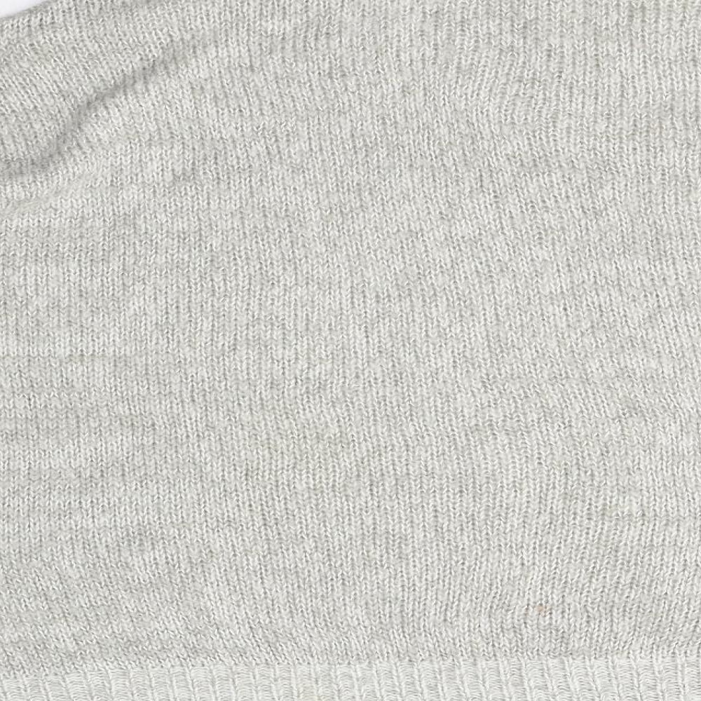 Womens UK Size M New Look Grey Pullover Jumper