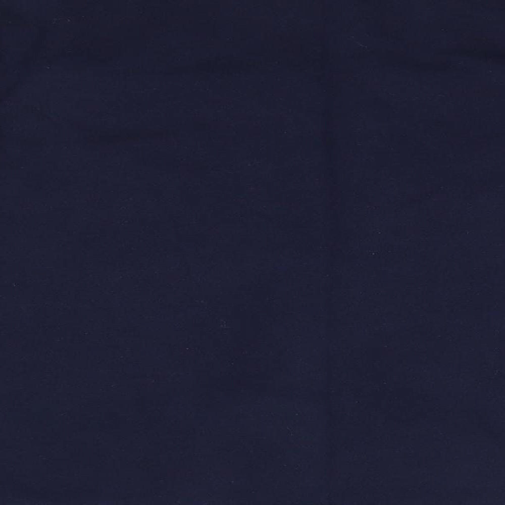 Topman Mens Blue Round Neck Cotton Pullover Jumper Size S