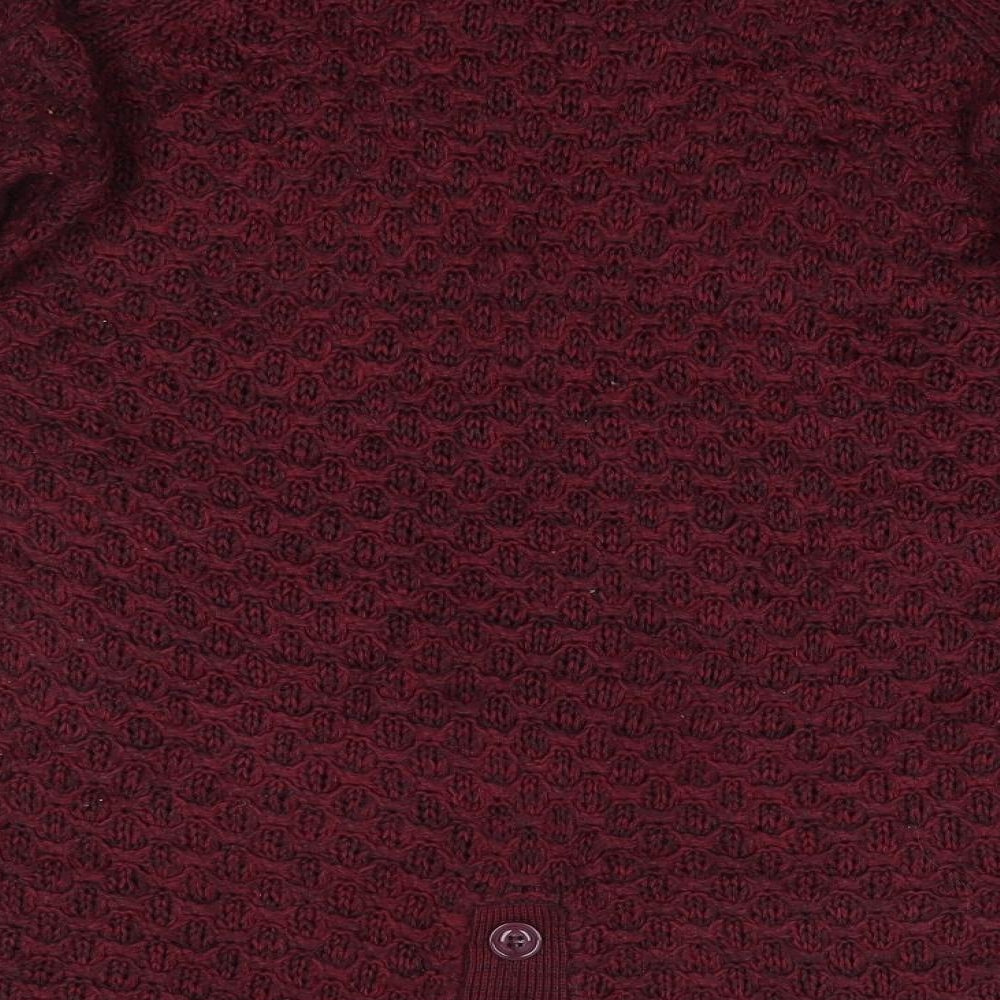 Womens UK Size M New Look Purple Pullover Jumper