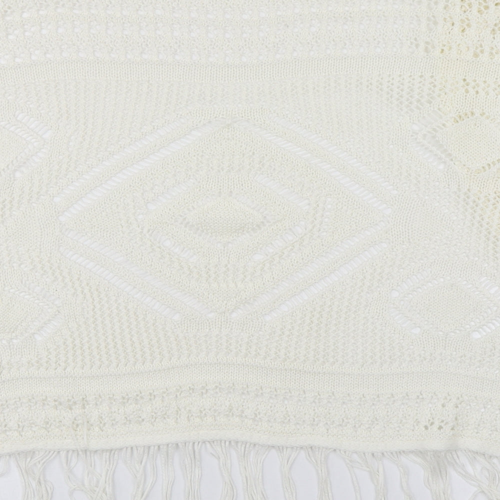 Womens UK Size 10 Atmosphere Ivory Cardigan Jumper