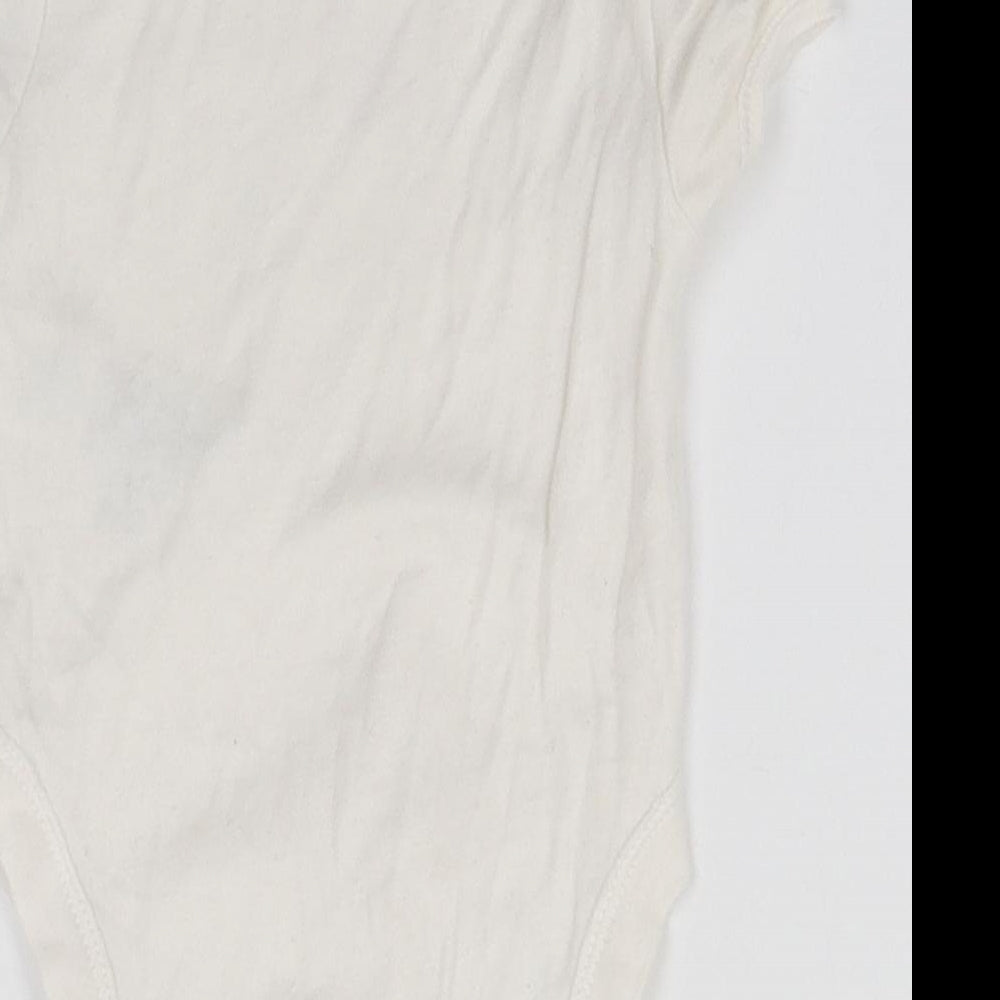 Primark Baby White Cotton Babygrow One-Piece Size 0-3 Months - My little Love