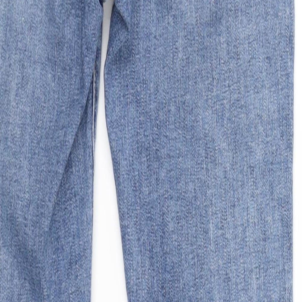 Womens UK Size H&M Regular Fit Skinny Blue Jeans