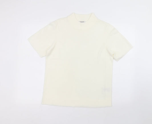 Womens UK Size 14 Damart White Basic T-Shirt