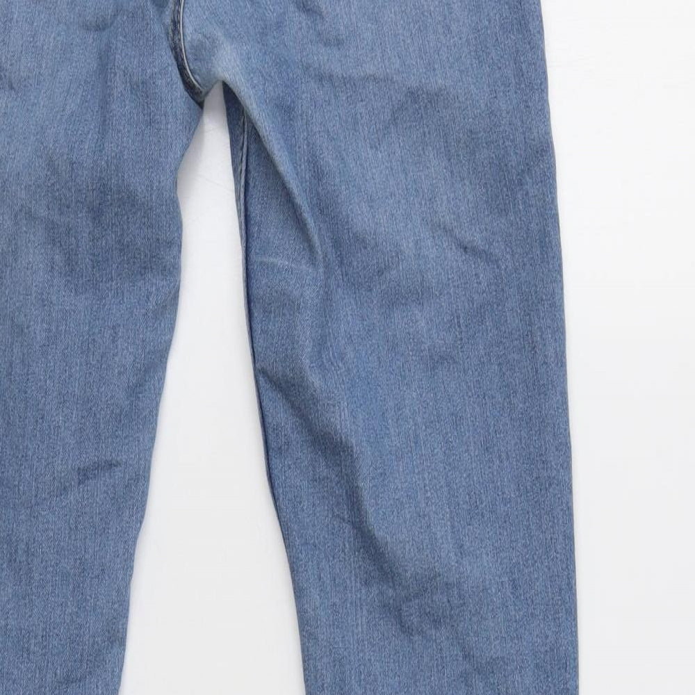 Womens UK Size 28 H&M Regular Fit Skinny Blue Jeans