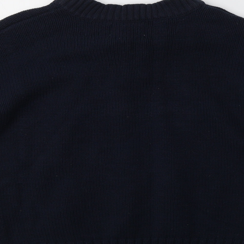 Womens UK Size M Matalan Blue Pullover Jumper