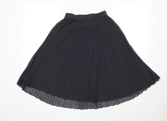 Atmosphere Womens Grey  Polyester A-Line Skirt Size 6
