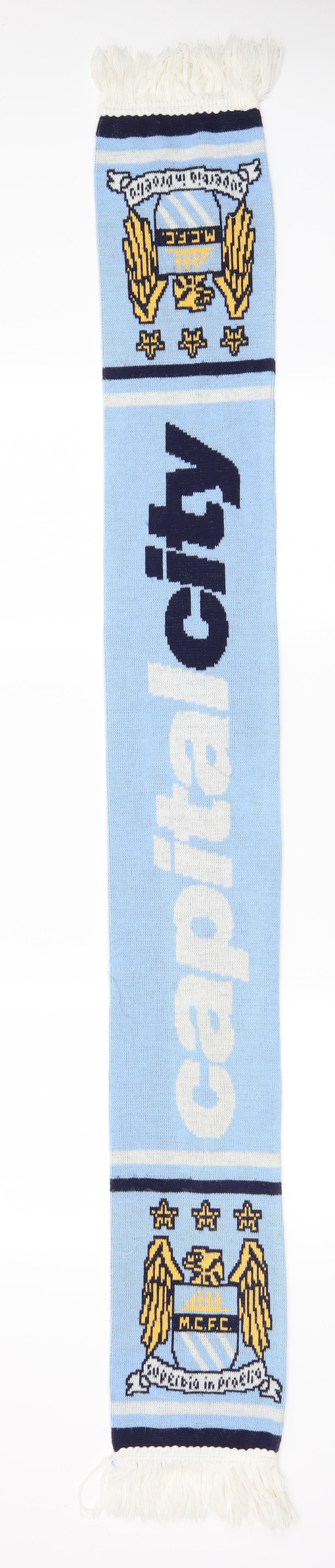 Preworn Unisex Blue Scarf One Size - Capital City - M.C.F.C