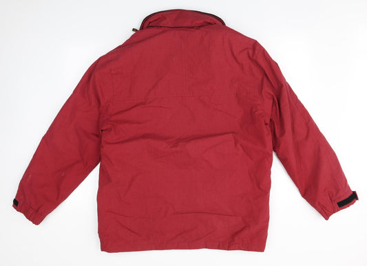 Womens UK Size S EWM Red Overcoat