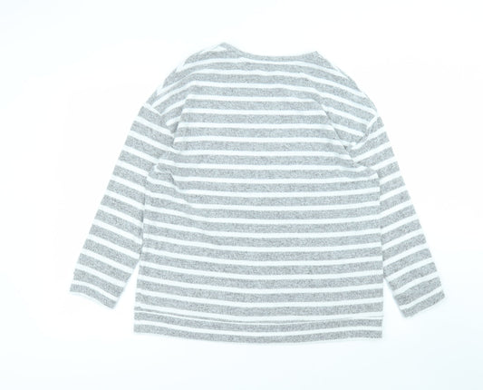 Womens UK Size S George Grey Pullover Jumper