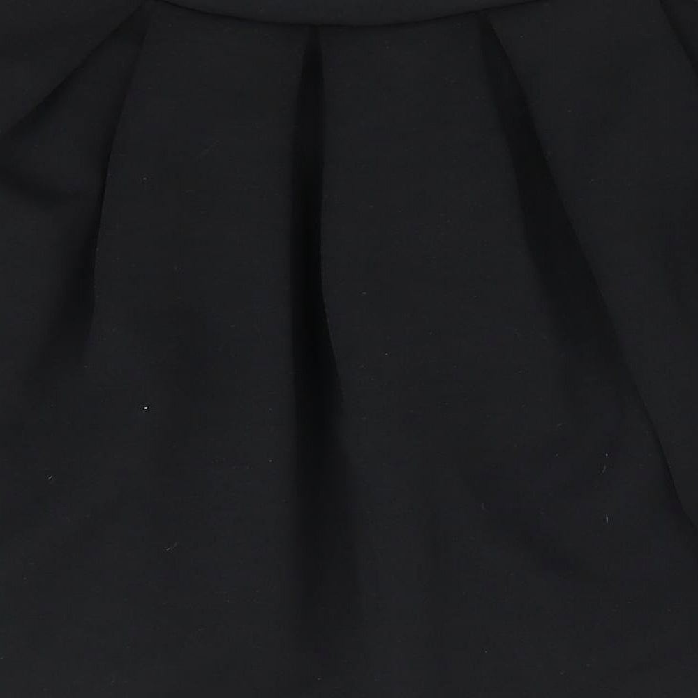 Missguided Womens Black Flare Skirt