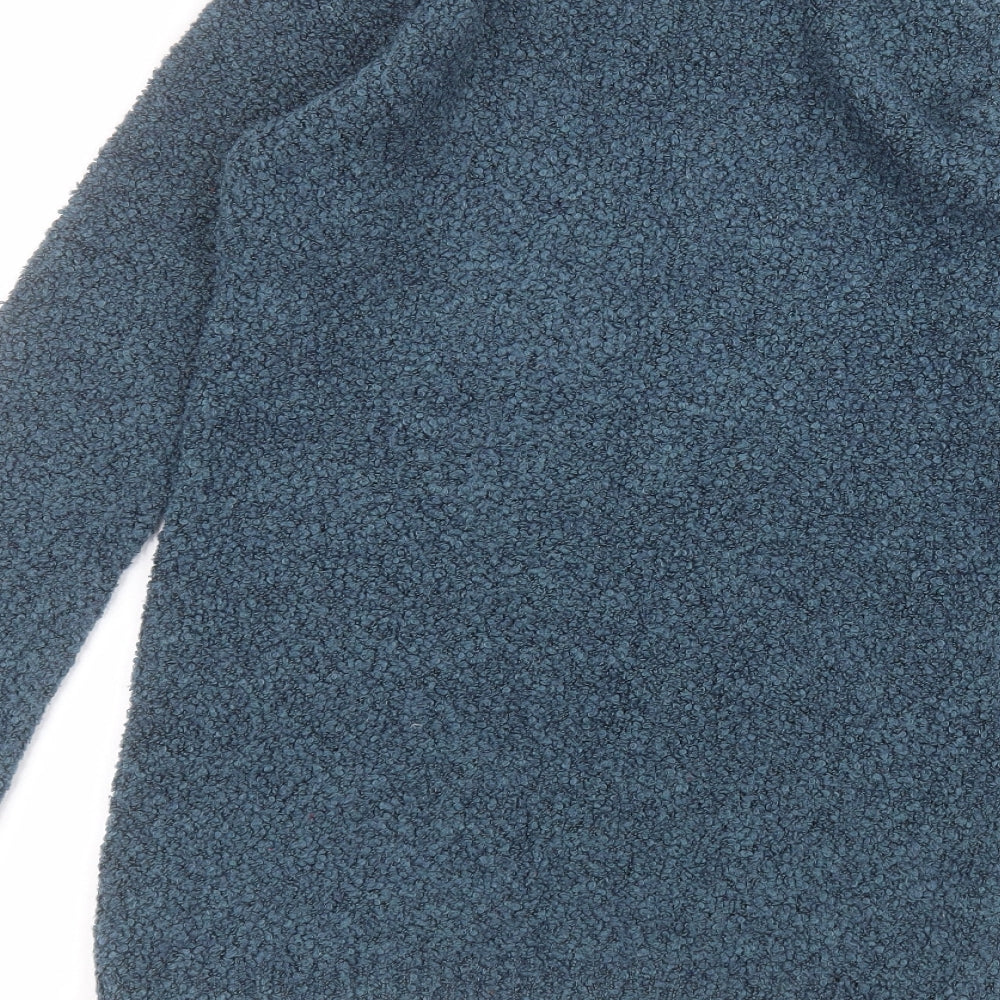 Womens UK Size S Peacocks Blue Pullover Jumper