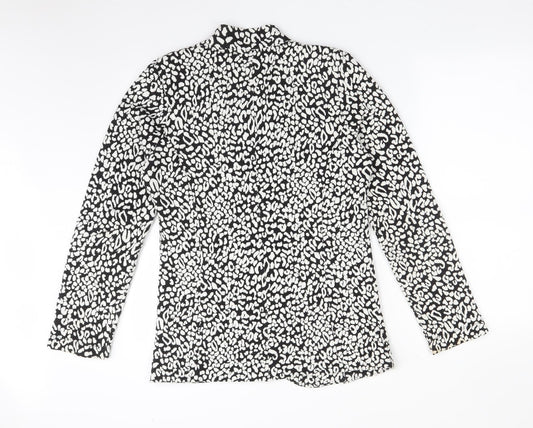 NEXT Womens Multicoloured Animal Print Cotton Jacket Blazer Size 14