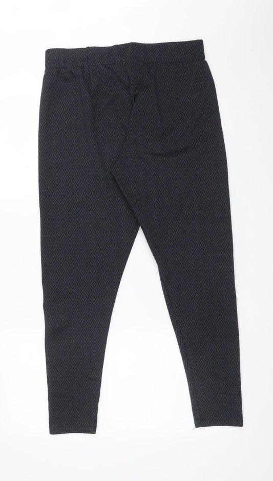 Womens UK Size 18 Atmosphere Regular Fit Jegging Multicoloured Trousers