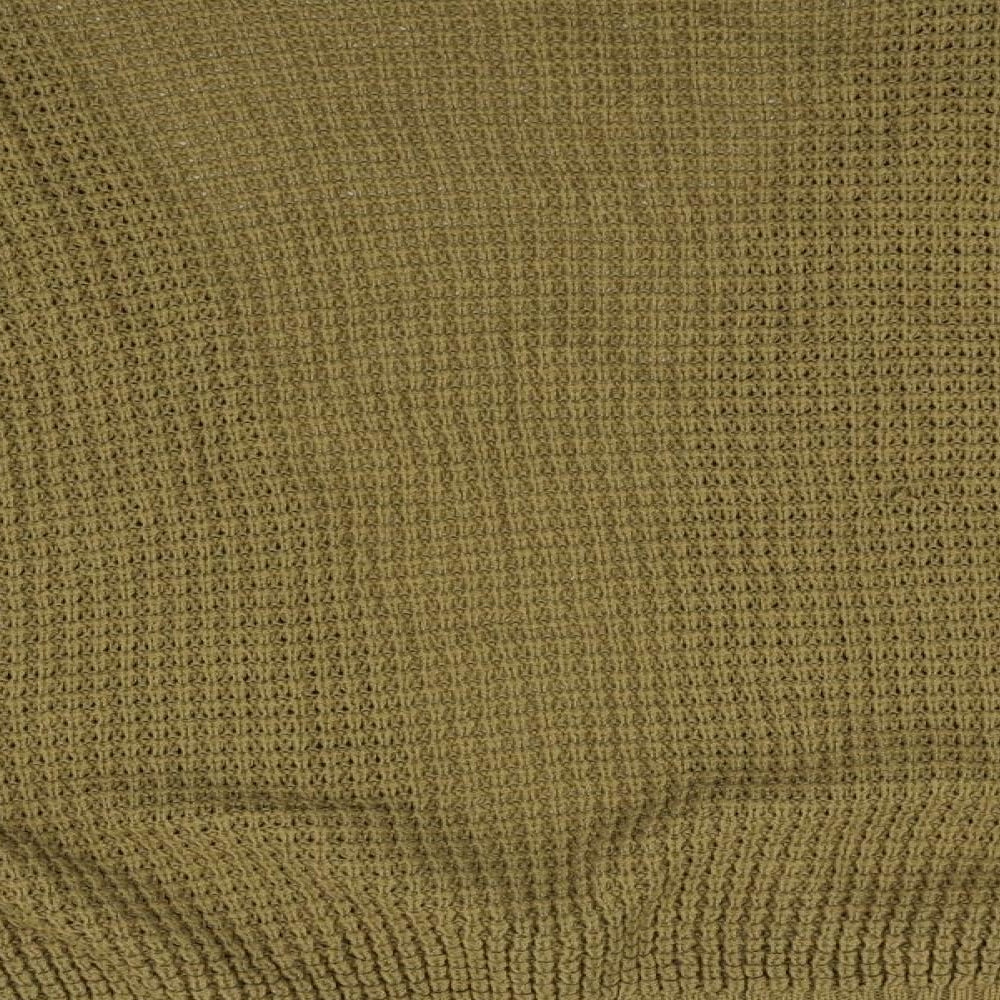 Boohoo Womens Brown V-Neck Acrylic Cardigan Jumper Size S