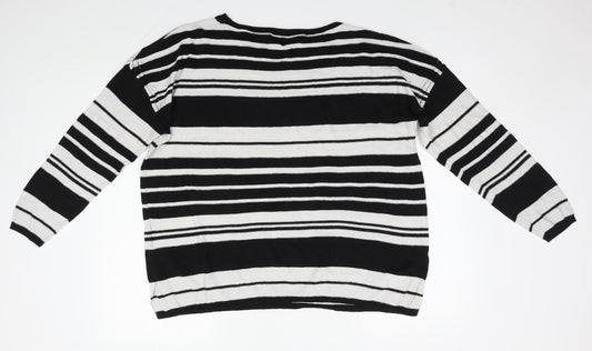Womens UK Size 16 NEXT Multicoloured Pullover Jumper