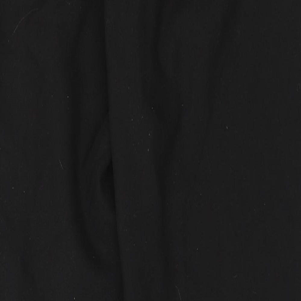 NEXT Mens Black Polyester Trousers Size 30 in L30 in Regular